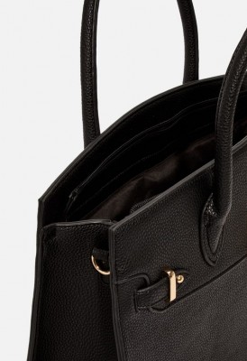 L. Lock Down Satchel - Black