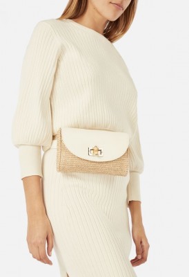 L. Theme Park Ready Belt Bag - White Multi