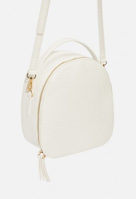 L. Sight Seeing Backpack - White Croc