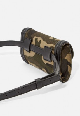 L. Pieced Belt Bag - Camo