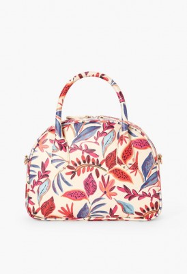 L. I'm The Boss Dome Satchel - Multi Floral Print