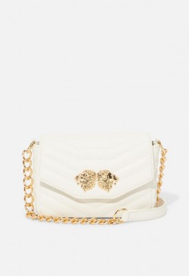 L. Lion's Den Crossbody Bag - White